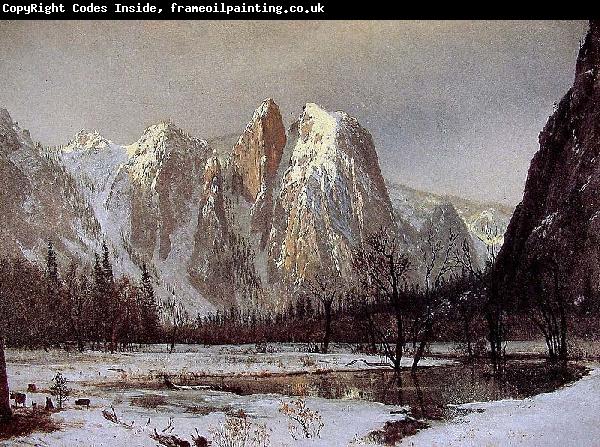 Albert Bierstadt Cathedral Rock, Yosemite Valley, California